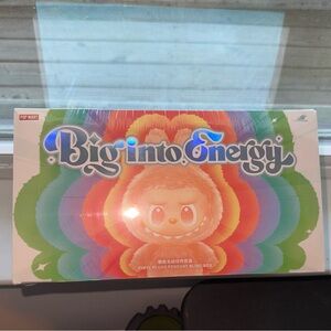 Pop Mart Big Into Energy Plush Toy Factory Sealed Box!